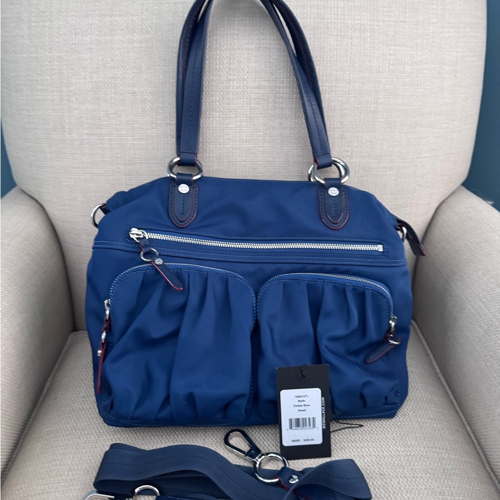 MZ Wallace Small Belle in Estate Blue